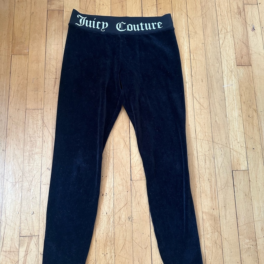 Juicy Couture Black Kids Leggings